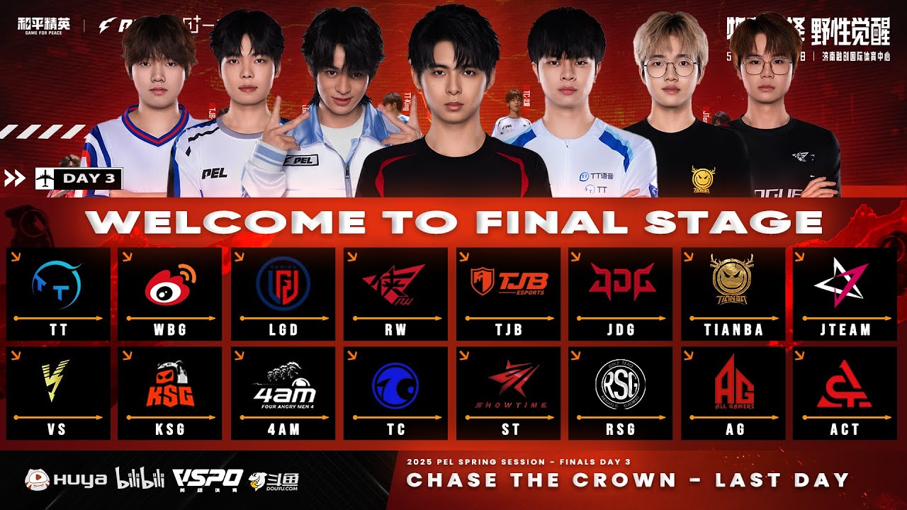 LIVE : 2025 PEL SPRING REGULER SESSION FINALS DAY 3 | FINALS STAGE | 2025年PEL春季赛总决赛