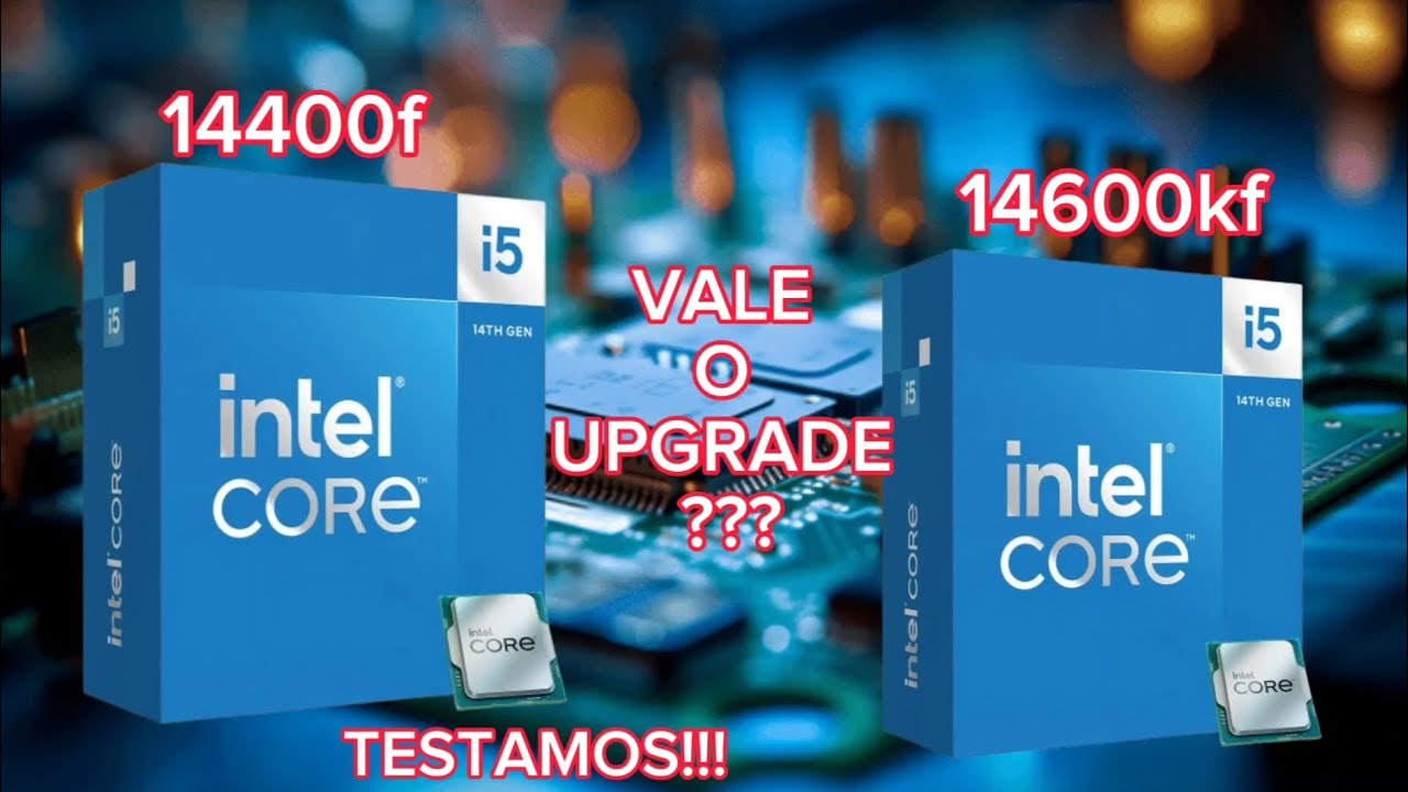 Processador Core i5 14600kf vale a pena em 2026 ? Comparamos com o 14400f nos testes !!!