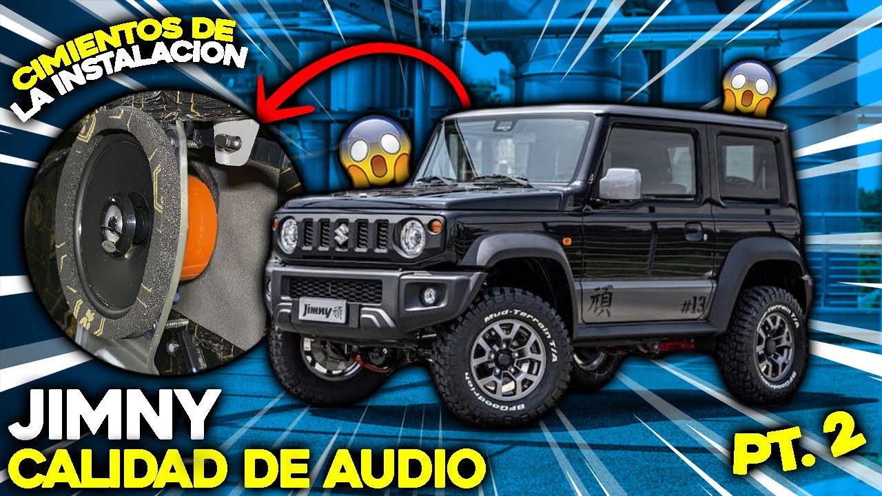 🔥 Instalación sistema de audio en Suzuki Jimny 2022 / Suzuki Jimny rear speaker installation
