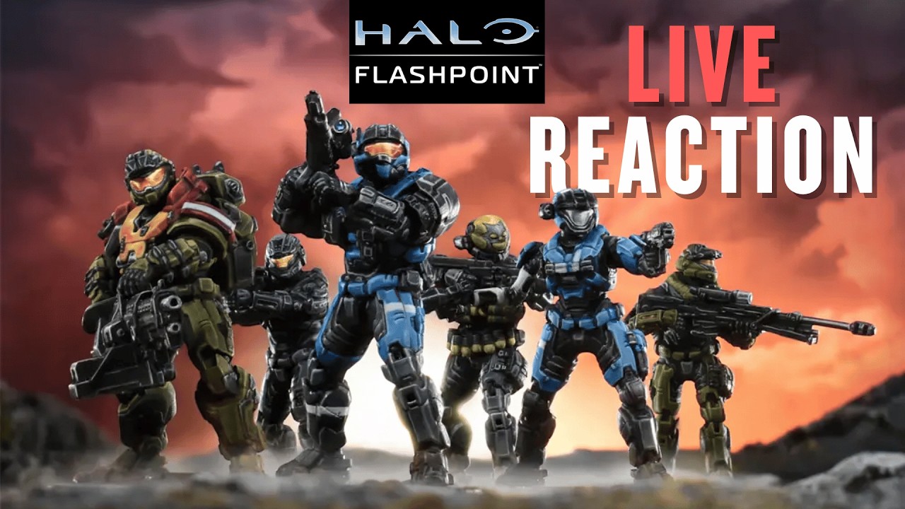 Прямая трансляция с реакцией команды Noble на Halo Flashpoint!