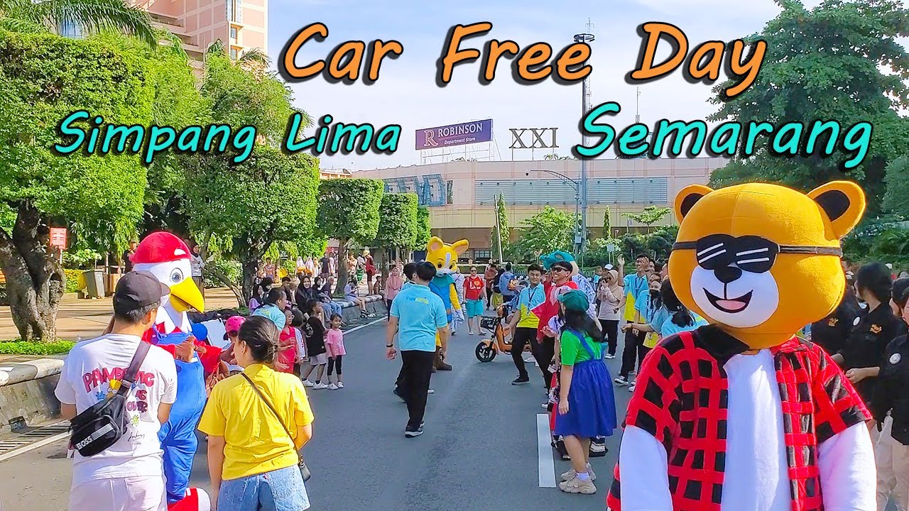 Car Free Day Simpang Lima Semarang CFD