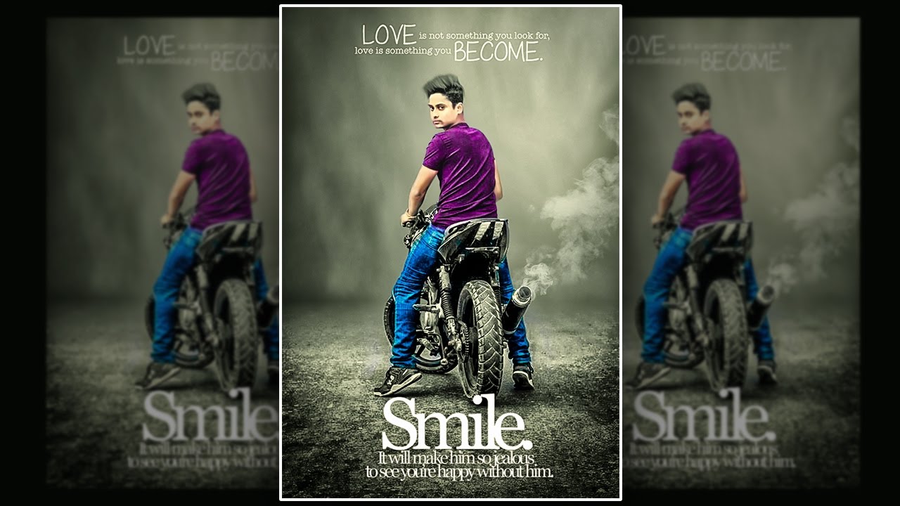 Photoshop Manipulation Tutorial | Smile Rider Photo Effect