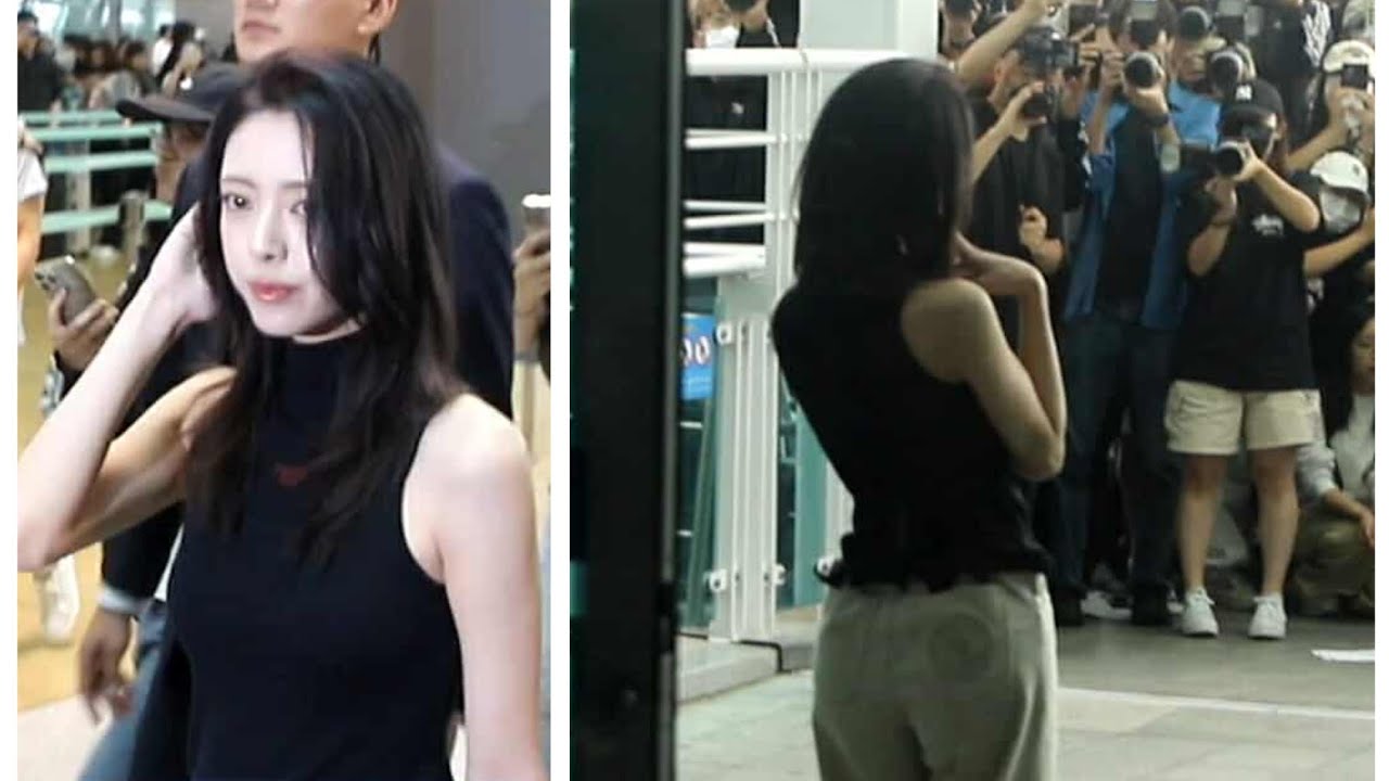 Itzy Yuna Airport Departure to Milan Fashion Week Different Angle 250923 