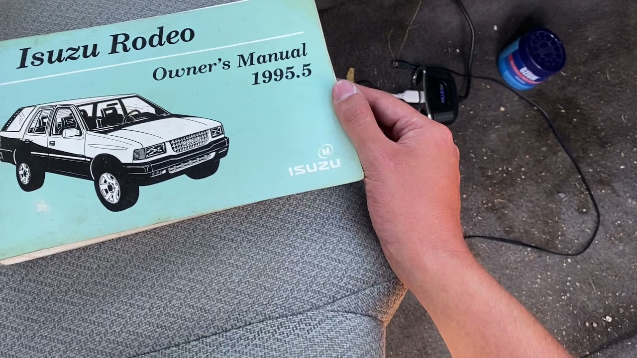 1995.5 Isuzu rodeo 3.2 L V6