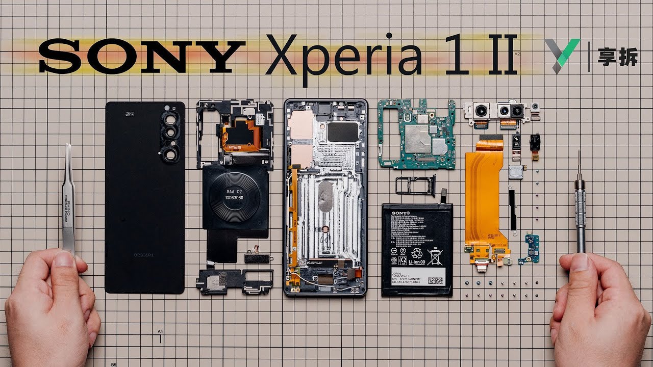 【享拆】索尼Xperia 1 Ⅱ拆解：质感有余，骚气不足 - XYZONE