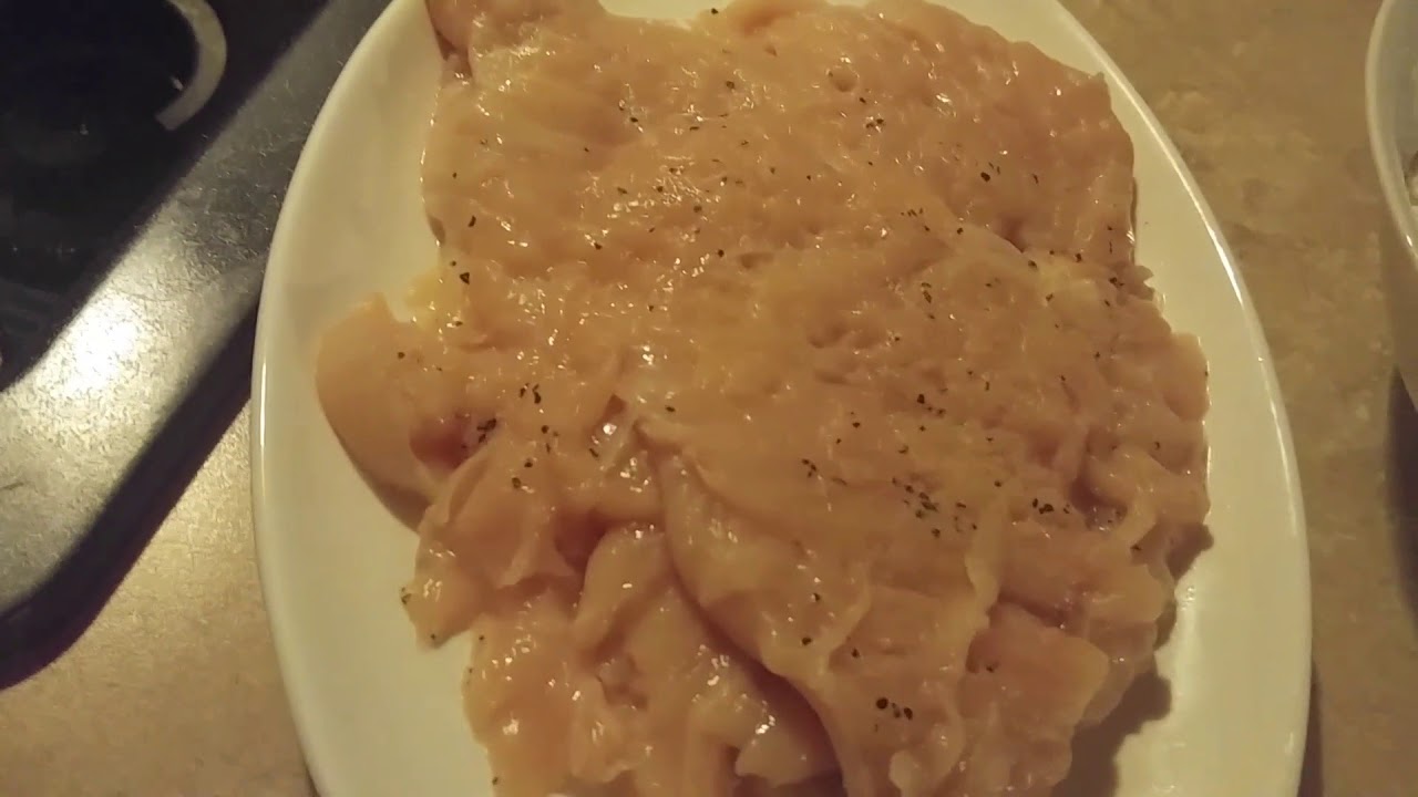 Chicken milanesa