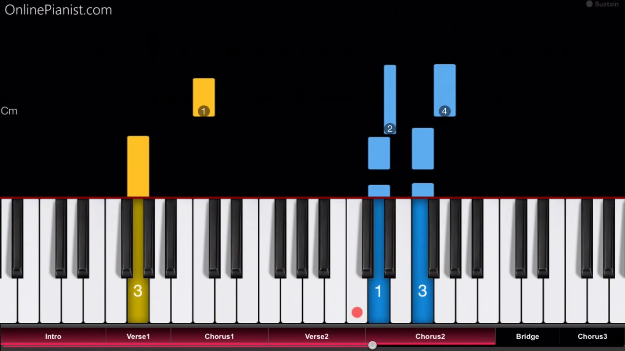 gnash - imagine if - EASY Piano Tutorial