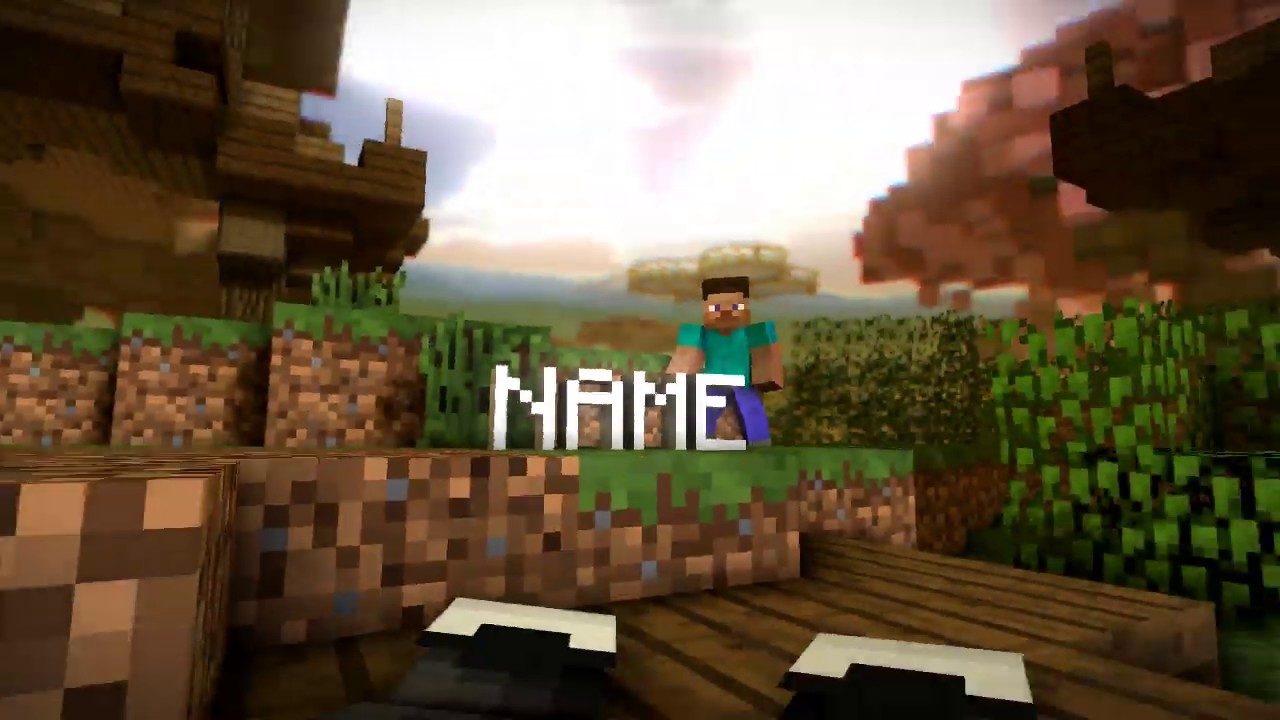 INTRO TEMPLATE MINECRAFT - MINE IMATOR!