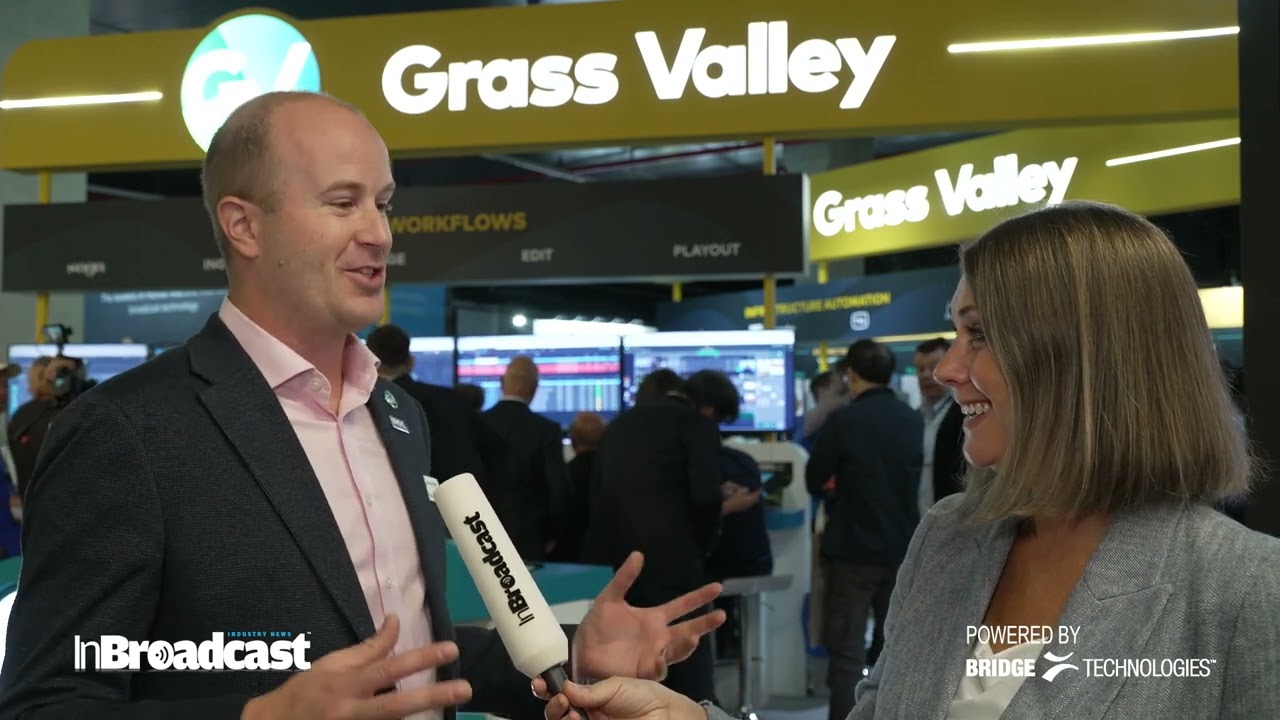 Adam Marshal (CPO) discusses New Products & Software-Defined Hybrid Workflows at IBC 2025