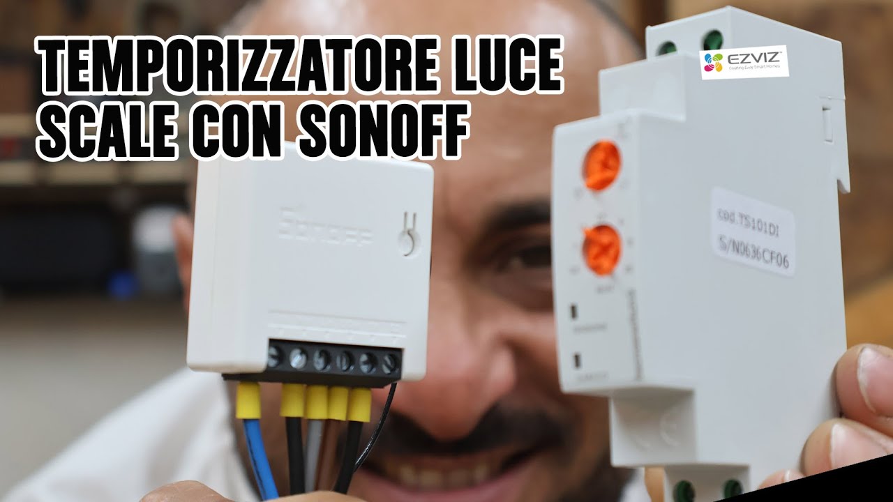 Temporizzatore luce scale con SONOFF