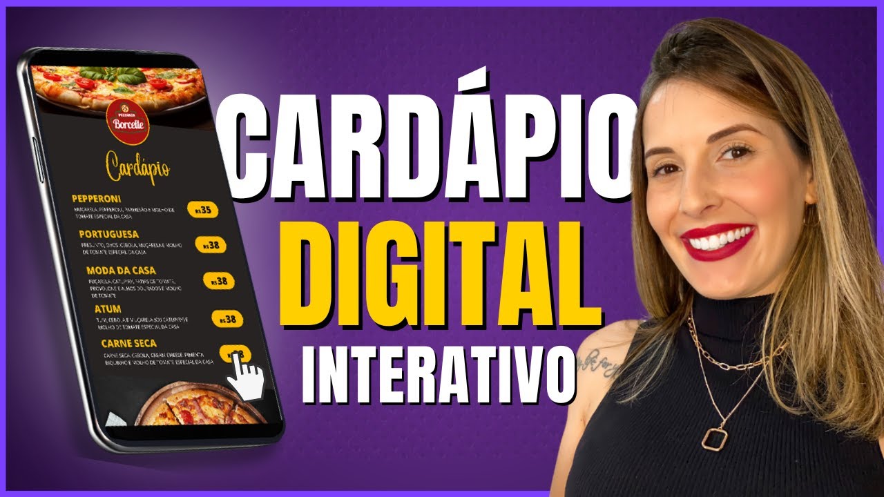 Como Fazer Cardápio Digital Grátis no Canva? | Passo a Passo 100% Online