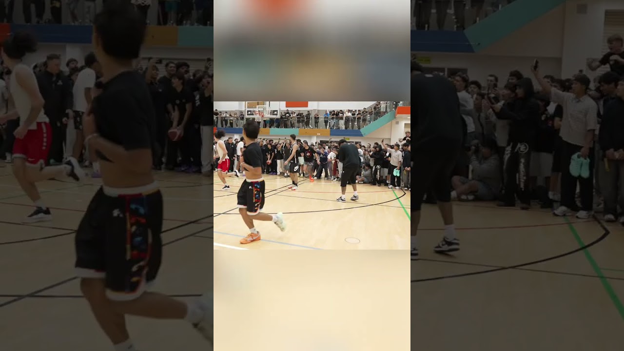 Basketball Game Explodes: Intense Fast-Paced Action & Cheers! 