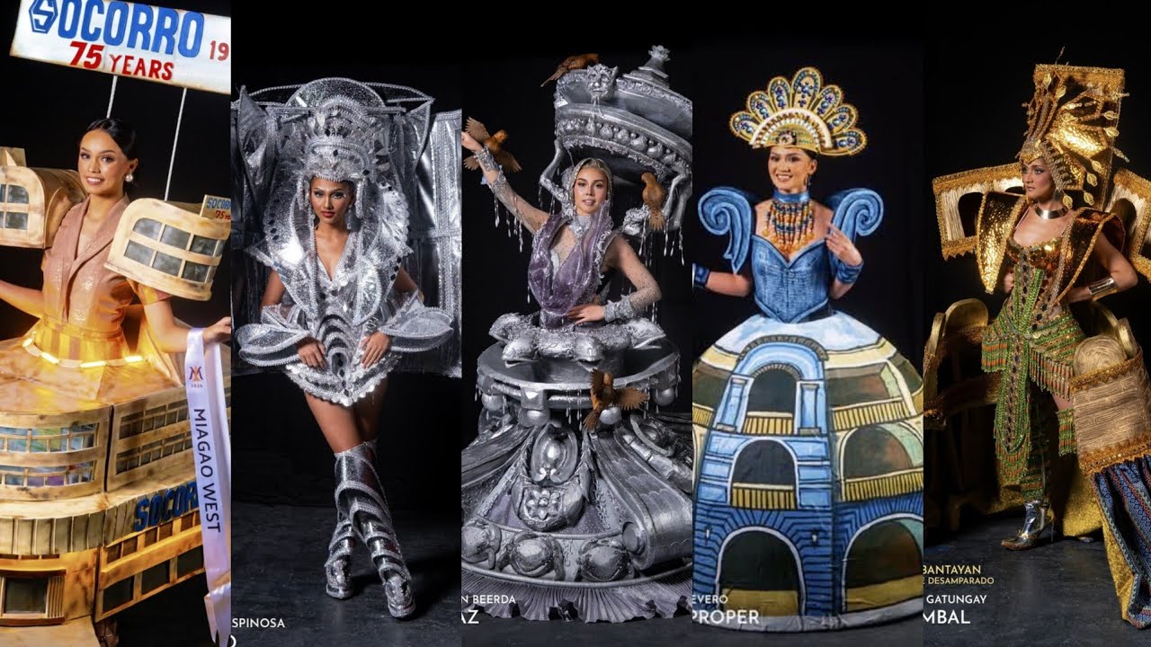 🤩Конкурс костюмов «Мисс Илоило 2026» | «Мисс Батад» просто огонь 🔥😆