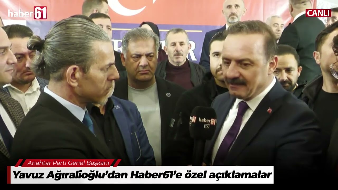 Yavuz Ağıraliolu&rsquo;ndan Haber61&rsquo;e &ouml;zel a&ccedil;ıklamalar!