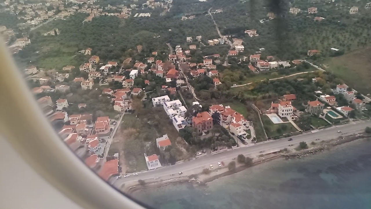 ΠΡΟΣΓΕΙΩΣΗ ΣΤΗΝ ΛΕΣΒΟ 6-12-2019 LANDING  THE AIRPORT OF LESVOS