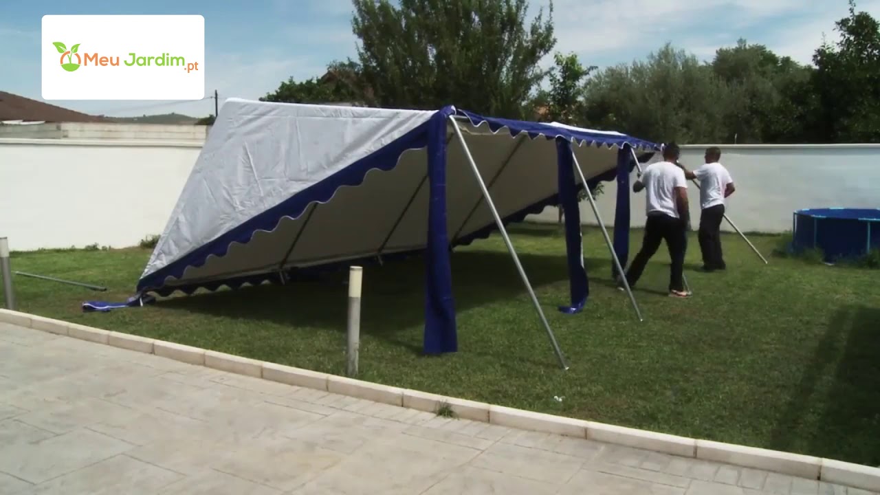 Tenda Fixa 6x4 Metros para Jardim
