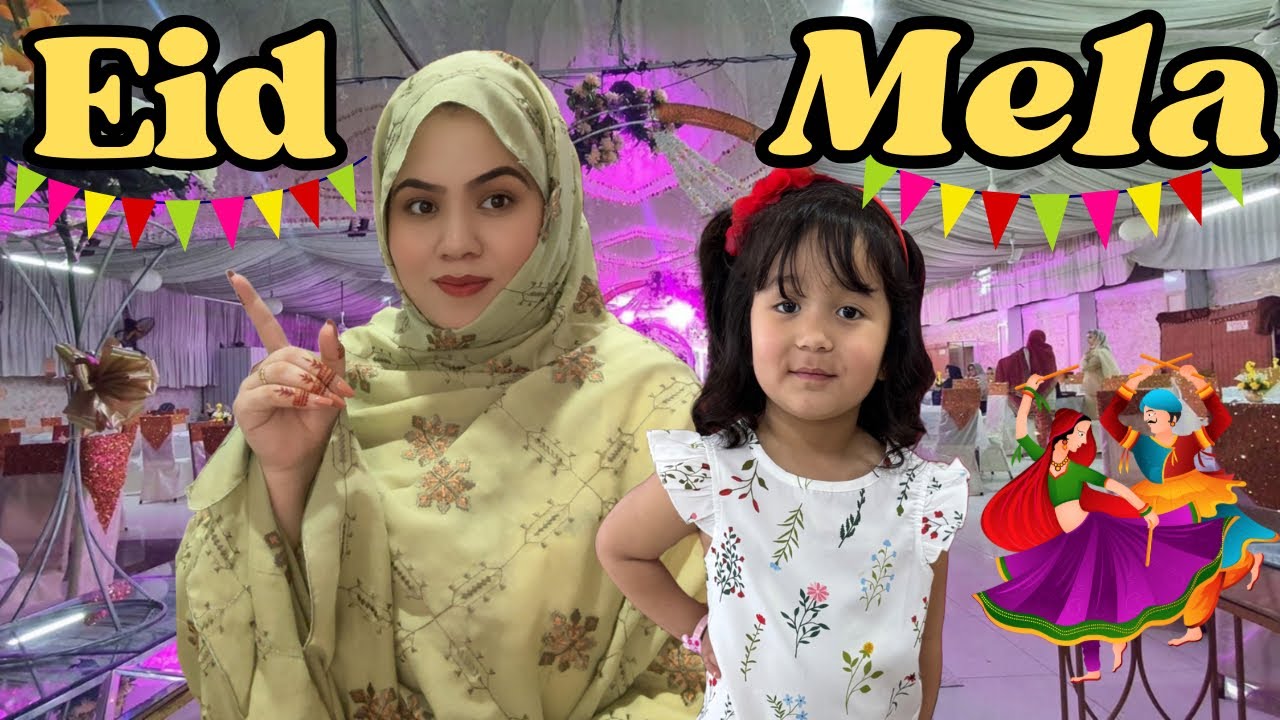 EID MELA || FUN FAIR 🎡 || AT RED ROSE FROM SCHOOL || LOTS OF FUN