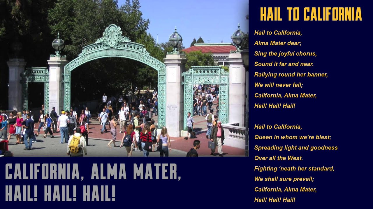 Hail to California