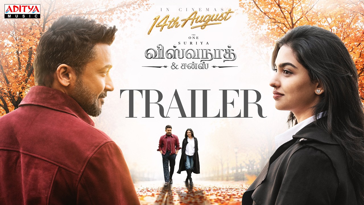 Vishwanath and Sons Official Trailer (Tamil) | Suriya, Mamitha Baiju | GV Prakash | Venky Atluri