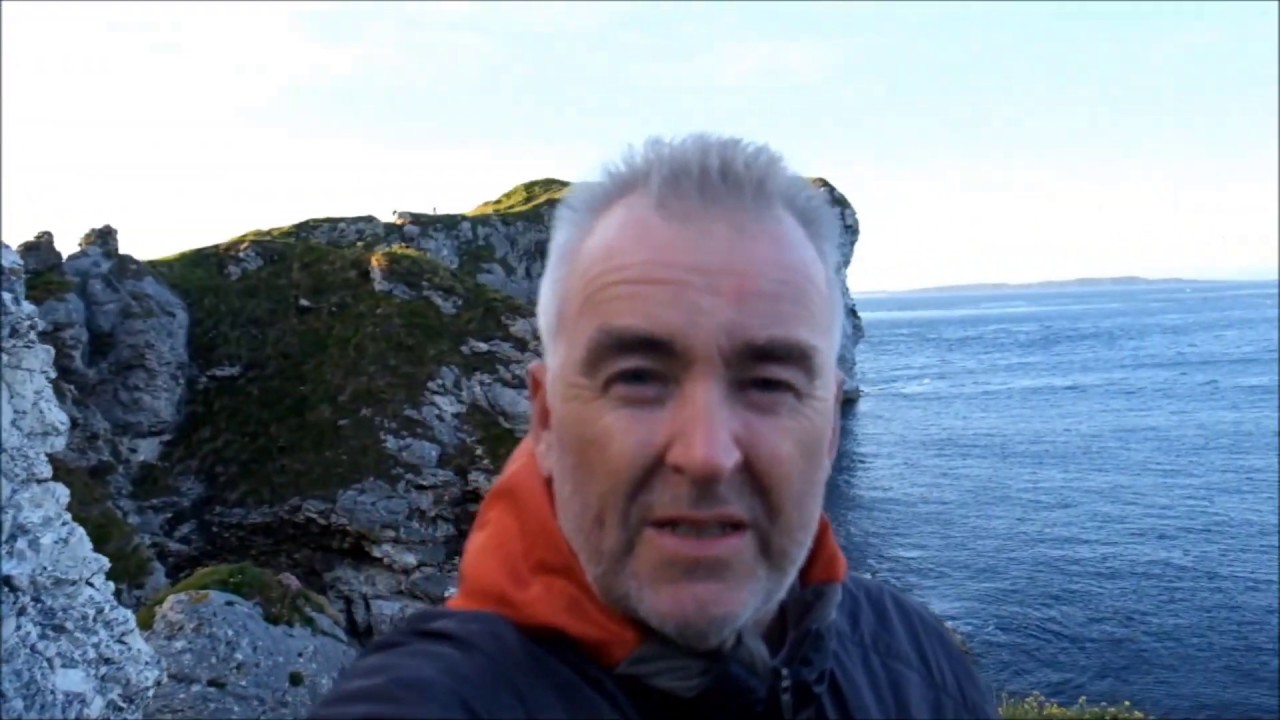 Solo wild camp at the spectacular Kinbane head and castle