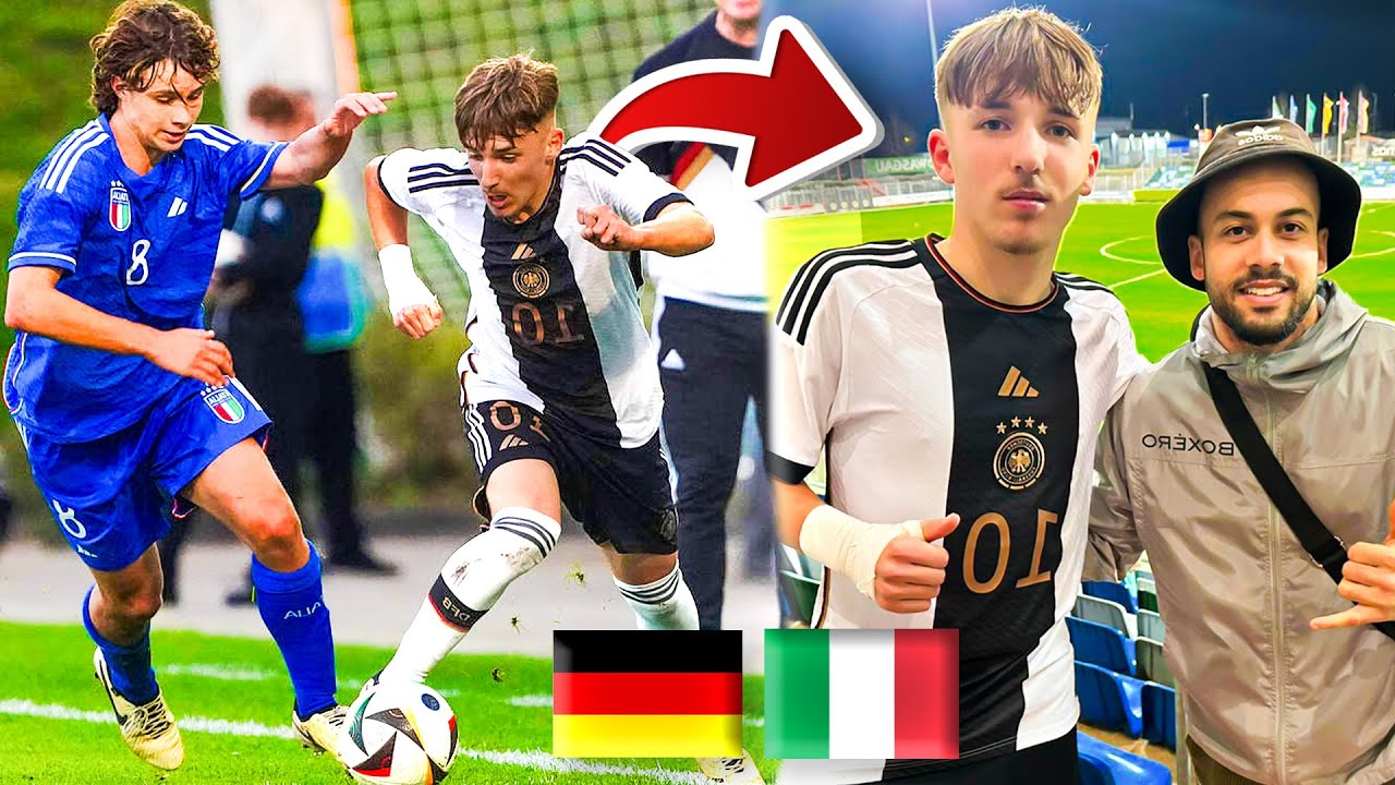Lennart Karl zaubert in Deutschland Länderspiel!
