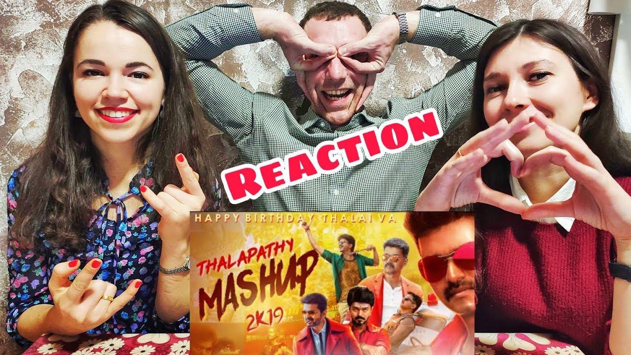 Thalapathy Vijay Birthday Special Mashup 2019 | South Legend Thalapathy Vijay | Reaction !!!