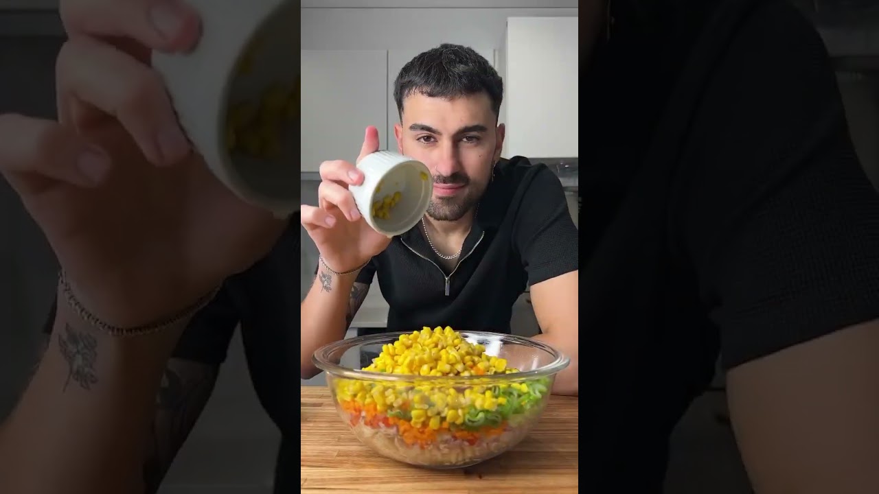 C&Oacute;MO HACER ENSALADA DE FIDEOS O PASTA SALAD #shrots #pastasalad #salad #ensalada #pasta