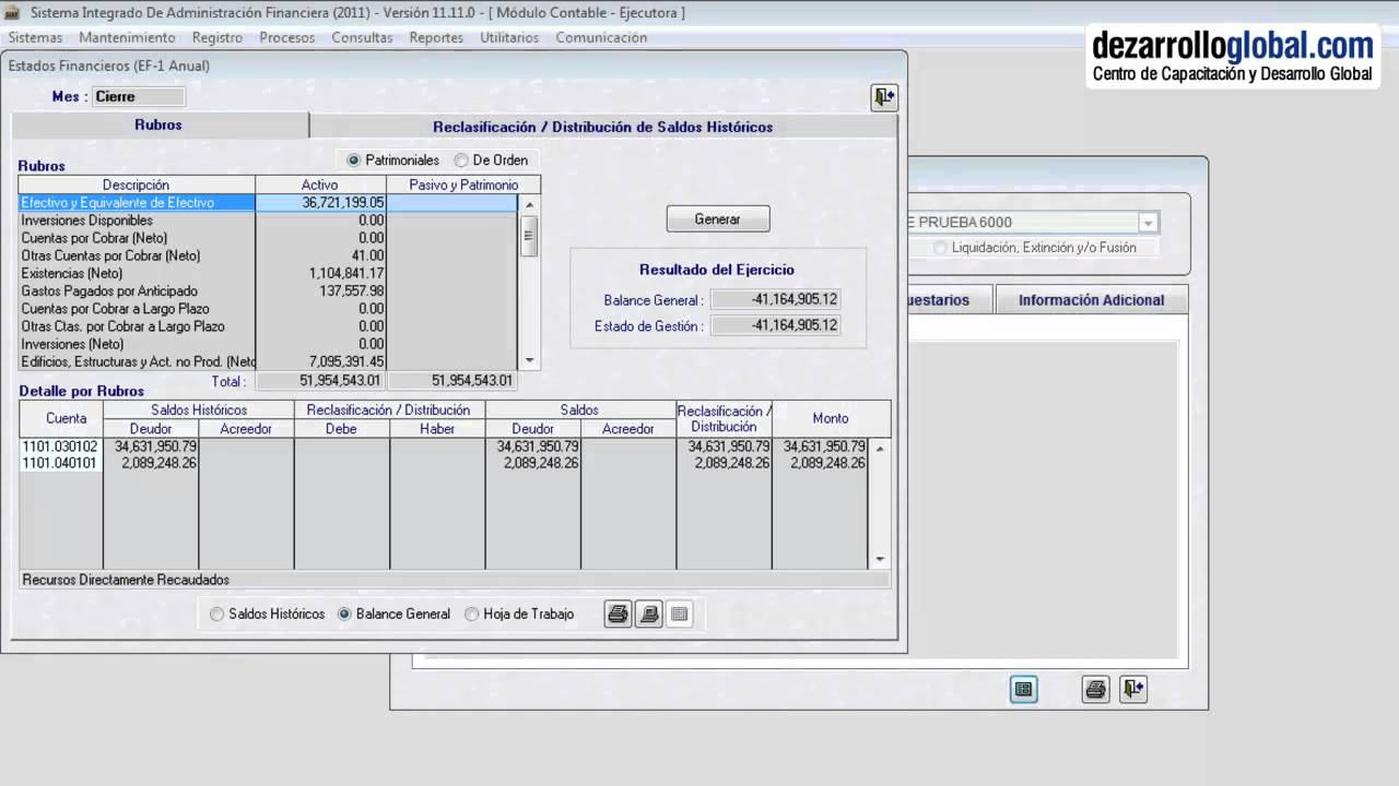 Curso del SIAF 2012   M&oacute;dulo Contable P36