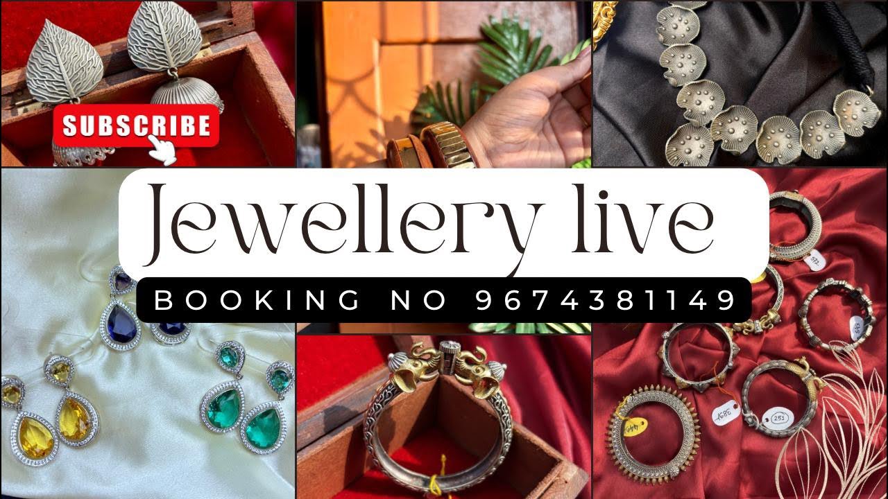 🌸 Beautiful & Trending Jewellery Live 🌸Screenshot & Book Now!📲 9674381149