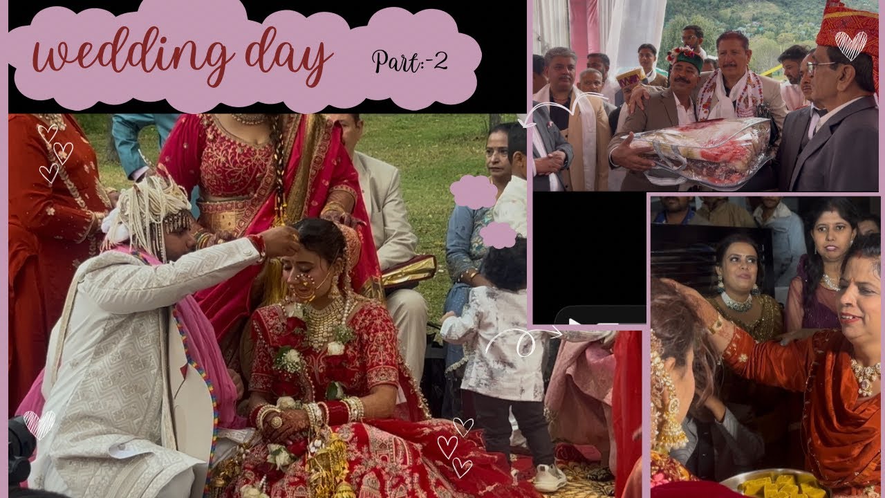 Wedding part:-2 ❤️Himachali rituals dekhlo guys 💕🙏🏻