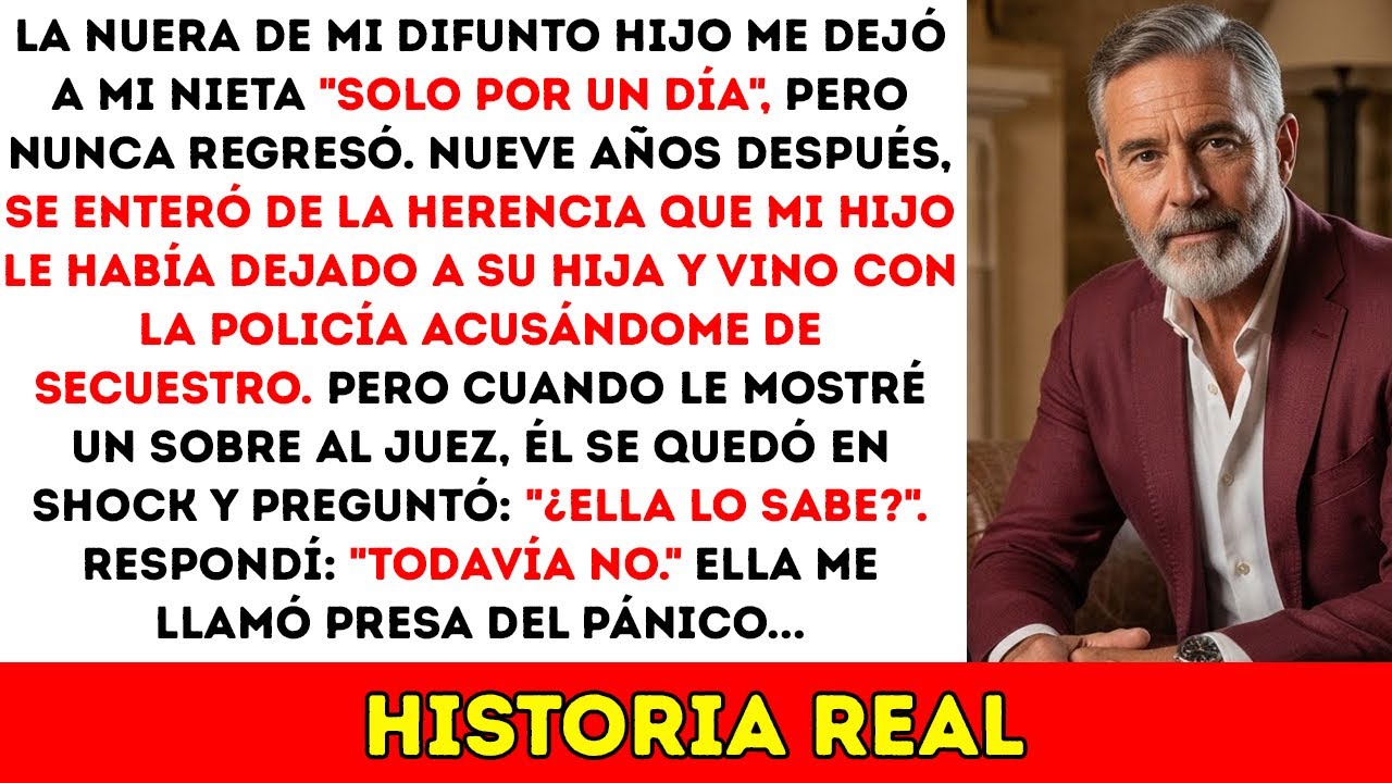 Mi Nuera Me Dejó A Su Hijo Y Desapareció Por 9 Años. Regresó Por Su Herencia...
