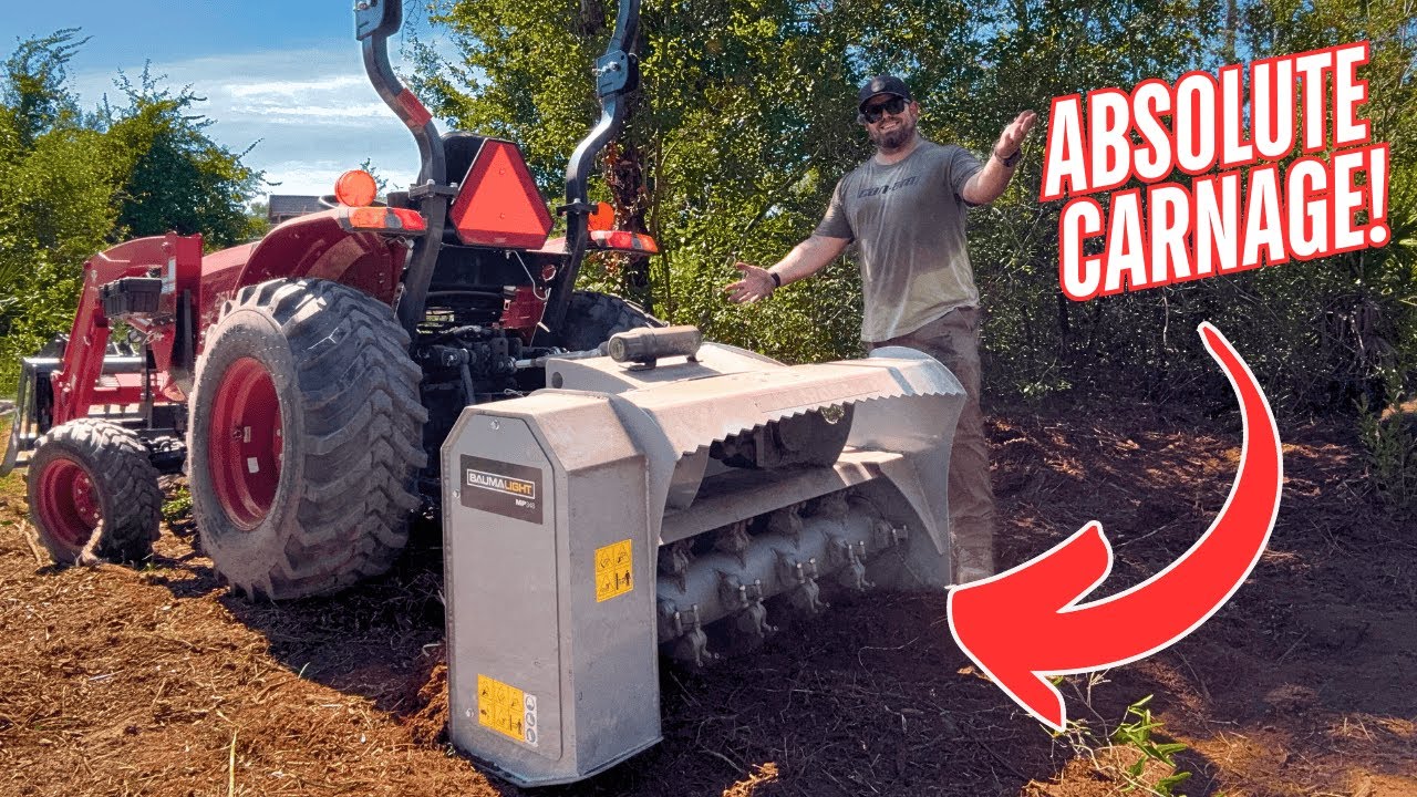 Turning My Tractor Into a Land Clearing BEAST (Baumalight MP348 Mulcher)