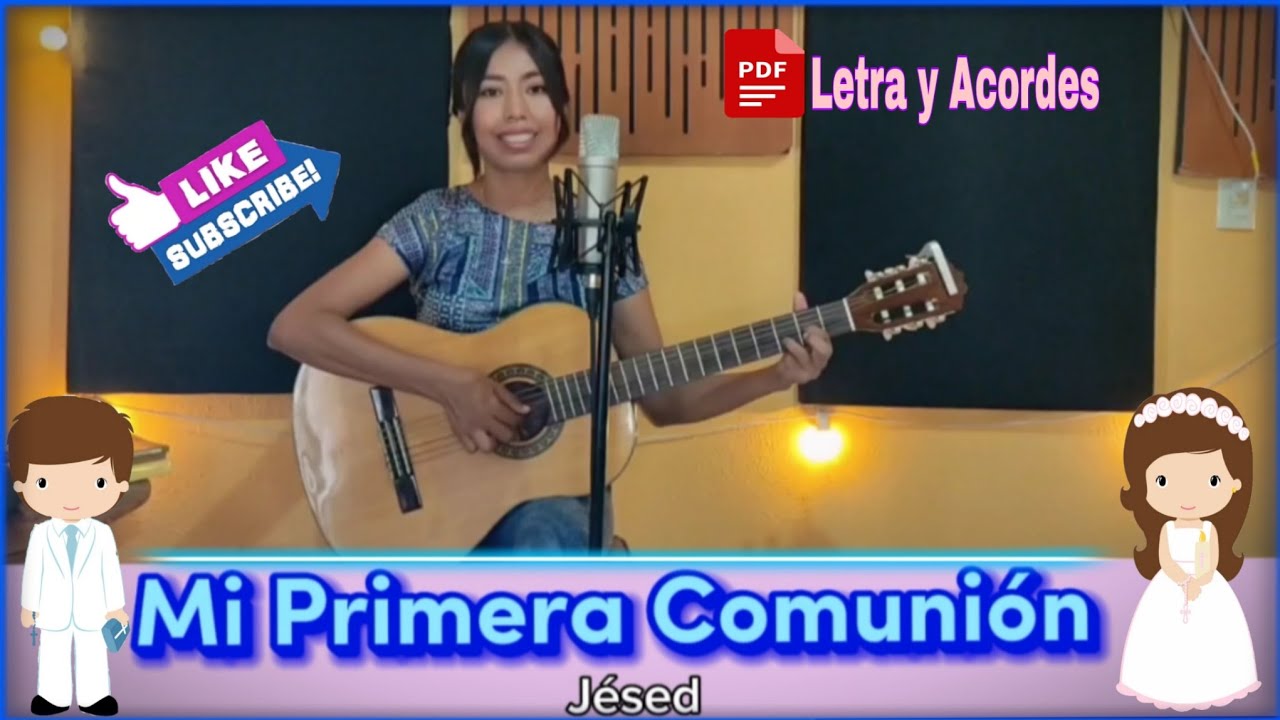 Mi Primera Comuni&oacute;n - J&eacute;sed (Letra y Acordes PDF)