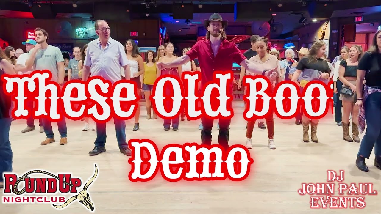 These Old Boots Have Roots - Aaron Watson - DEMO with DJ JohnPaul at Round Up Nightclub