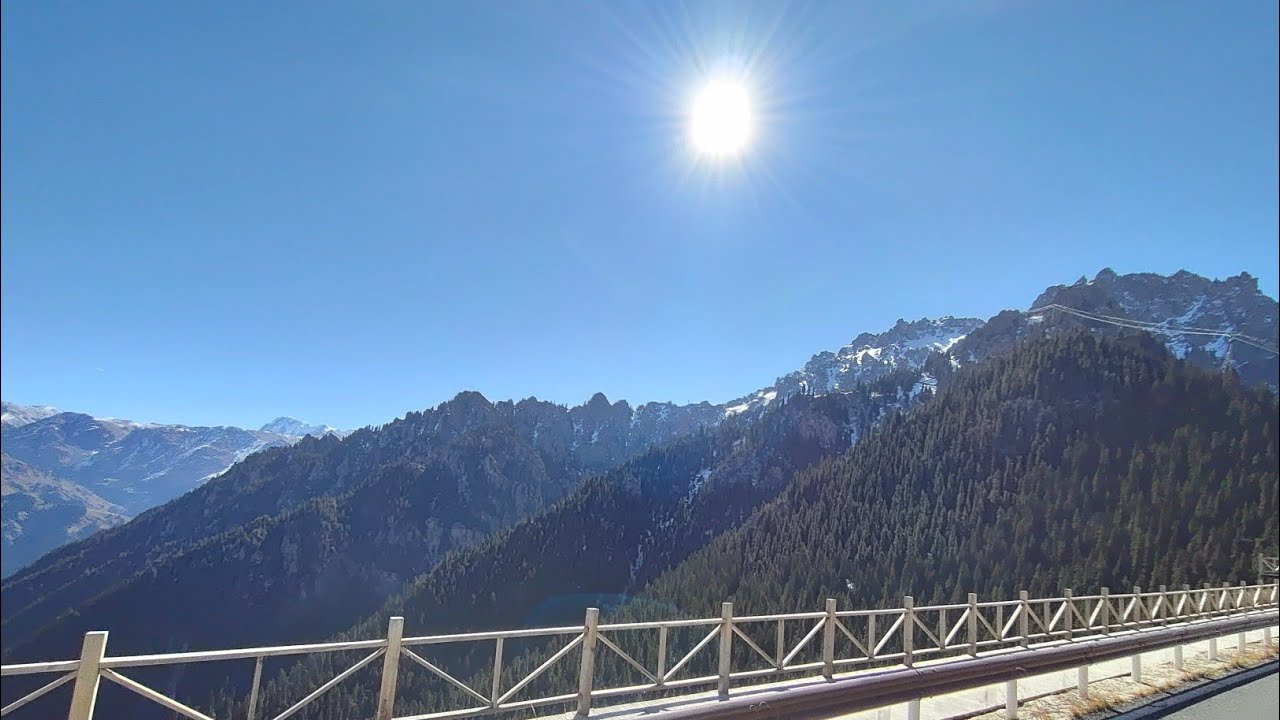 [4K60] Video of Tianshan Mountain Scenic Area in Urumqi