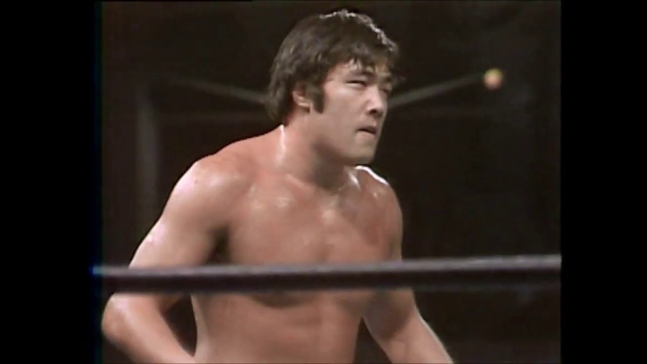 10.9.1973 - NWA International Tag titles: Terry & Dory Funk Jr (c) vs Giant Baba & Jumbo Tsuruta