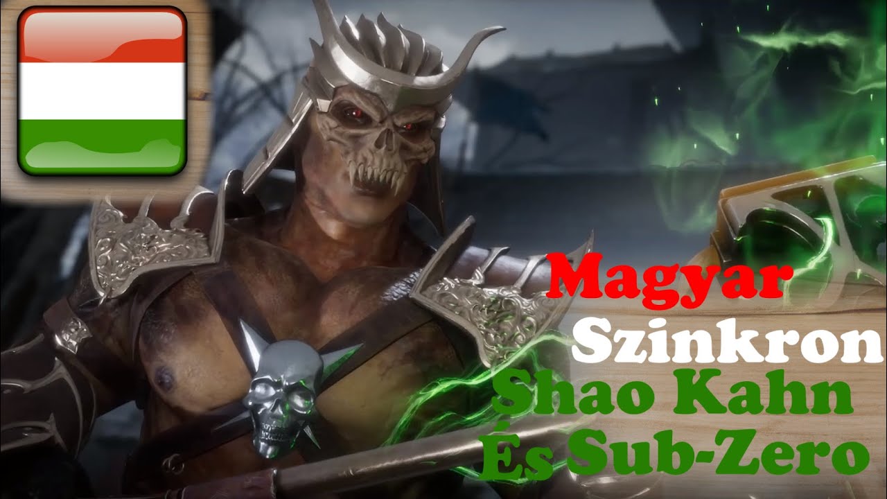 Mortal Kombat 11 - Shao Kahn és Sub-Zero dialógus