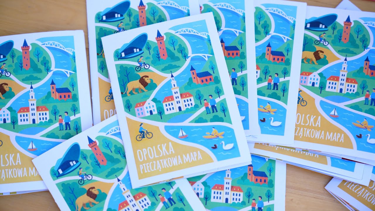 Opolska pięczątkowa mapa