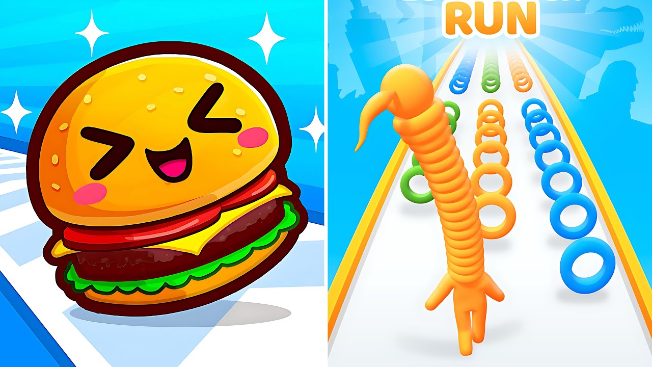 Long Nick Run🆚Food Run 2026 New Levels Walkthrough Android IOS Gameplay HD12A