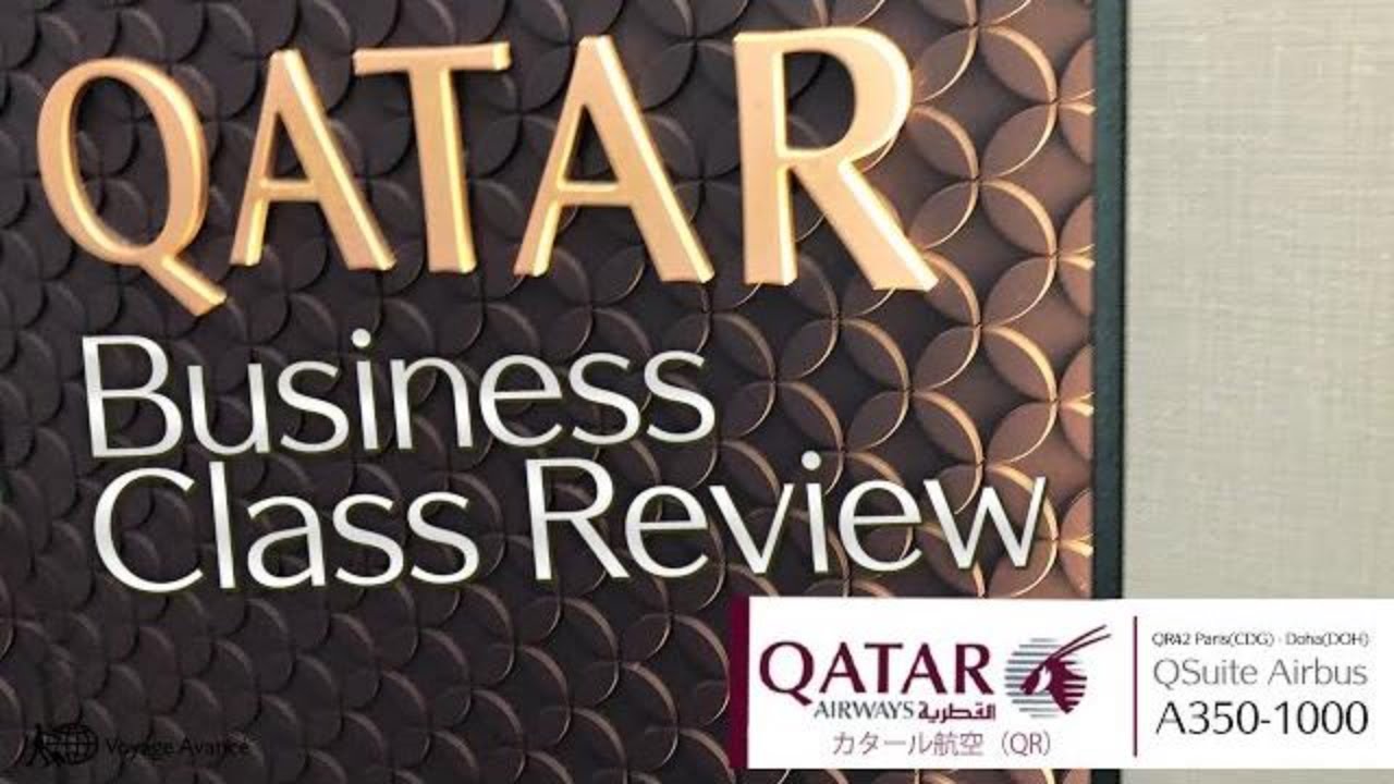 Business Class Review : Qatar Airways(QR) QR42 Paris(CDG) - Doha(DOH) QSuite Airbus A350-1000