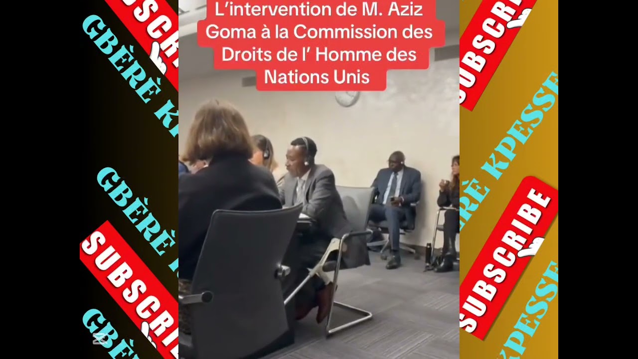 🇹🇬 FAURE GNASSINGBÉ EST EN DIFFICULTÉ : SUITE AU TÉMOIGNAGE D'AZIZ GOMA A COMMISSION L'ONU 🇹🇬