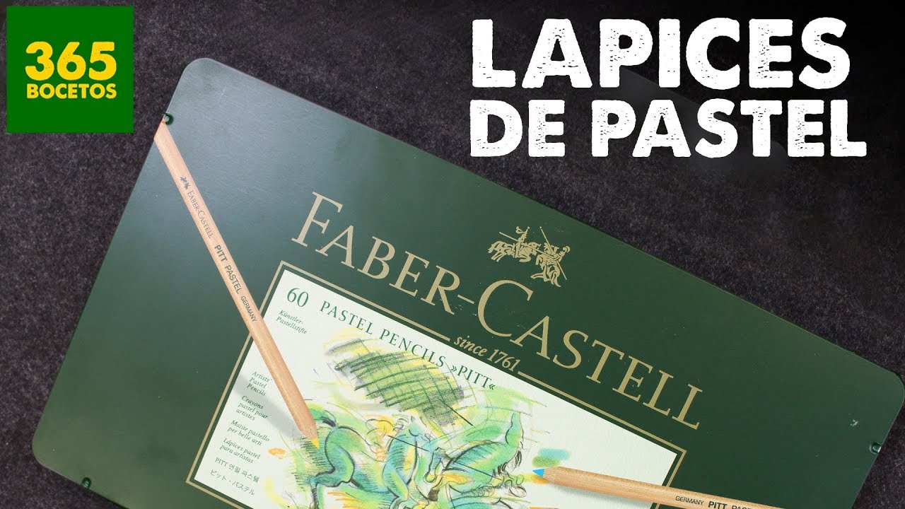 MIS MATERIALES DE DIBUJO – LAPICES DE PASTEL DE FABER-CASTELL - 365BOCETOS