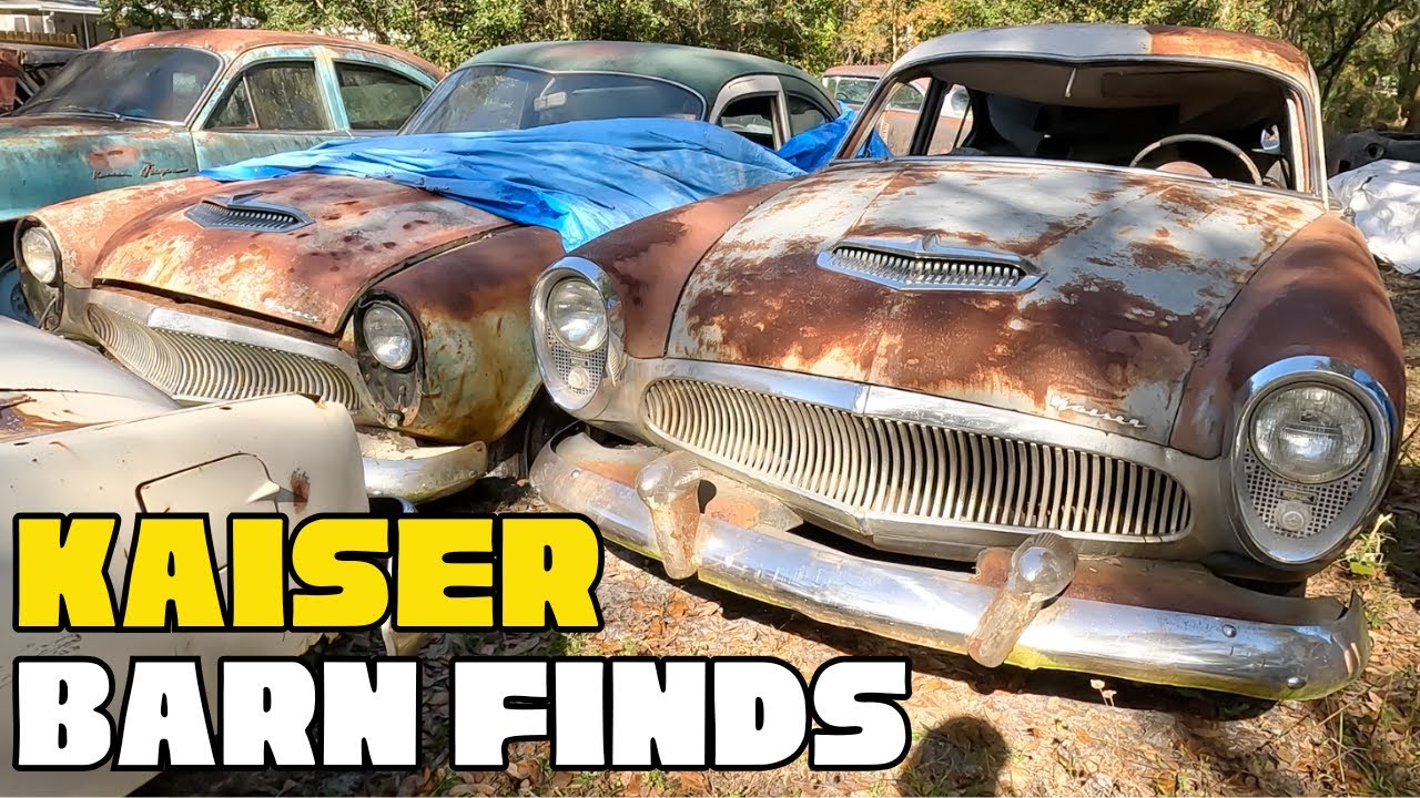 KAISER BARN FINDS | America's Forgotten Postwar Car Company - The Rise and Fall of Kaiser-Frazer