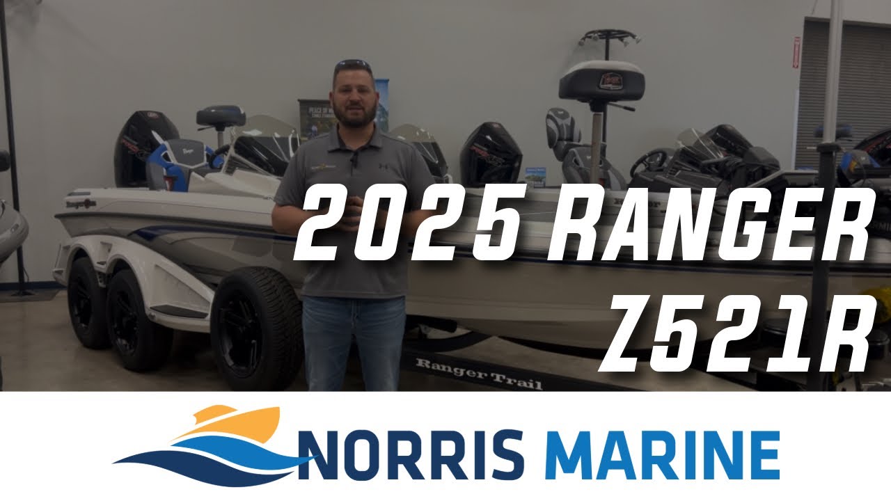 New 2025 Ranger Z521R Garmin Cup Package 22 ft Bass Boat For Sale In Norman, OK: Walkthrough