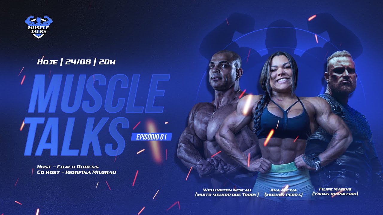 Coach Rubens, Igor Fina, Filipe Marins, Nescau e Ana Alexia | MuscleTalks