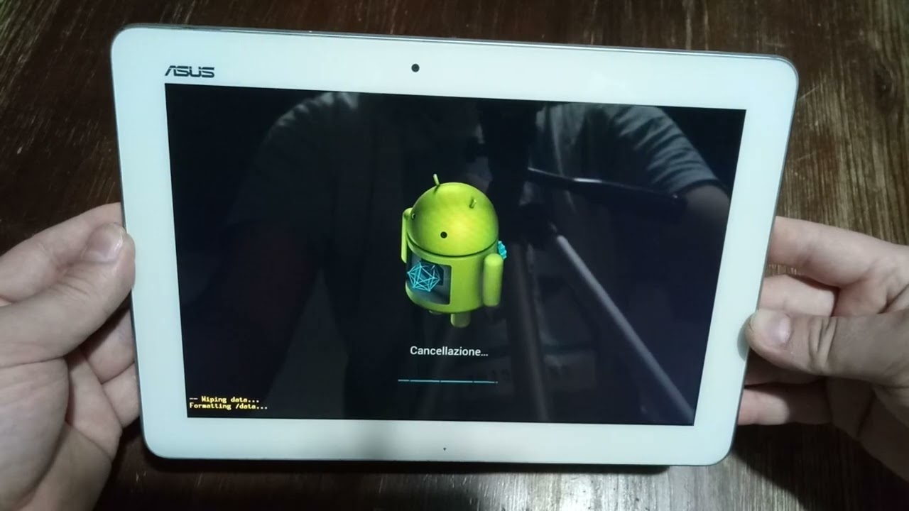 FORMATTARE ASUS TRANSFORMER K010 RECOVERY TOTAL RESET RIPRISTINO RIPRISTINARE TABLET ASUS