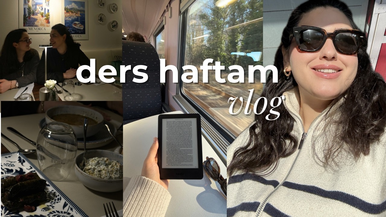 Avrupa’da Bir Haftam | Tren Yolculuğu, Sahur ve Gent’te kız kıza İftar 🌙