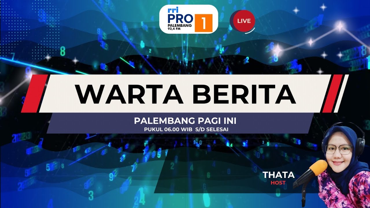 WARTA BERITA PAGI - RRI PALEMBANG, 07 MARET 2026