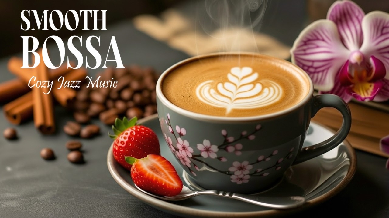Smooth Bossa Nova Jazz ☕ Cozy Coffee Shop Music for Study, Work & Relax