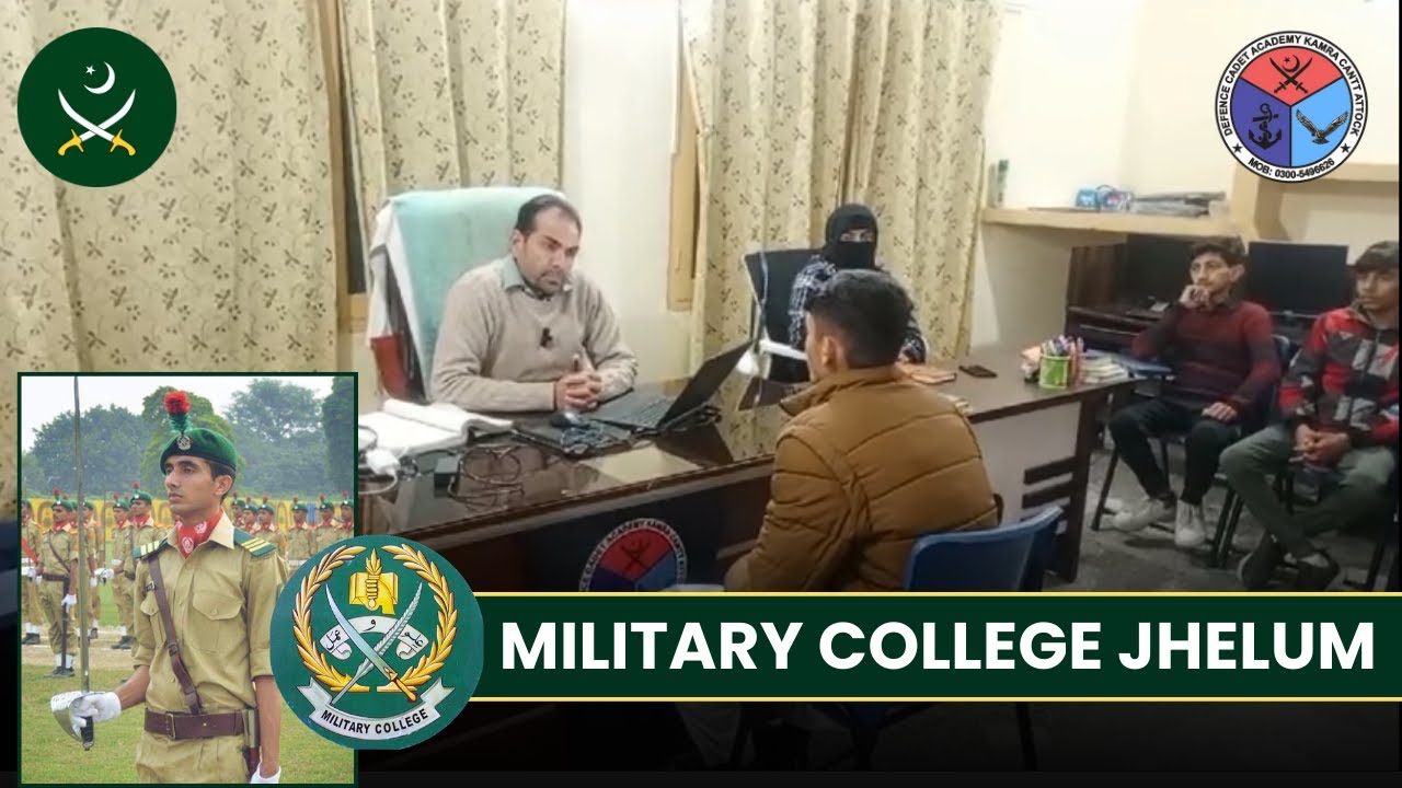 Mock Interview for Military College Jhelum | MCJ Interviews Sessions